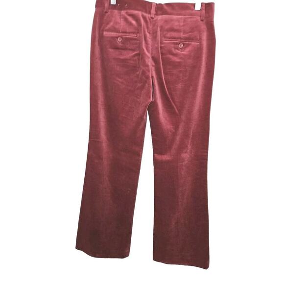 NWOT! Express Design Studio Editor Velvet Trouser Pant Size 6 - Picture 5 of 9